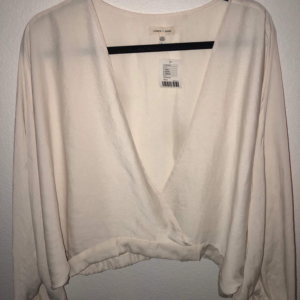 cream deep  v top